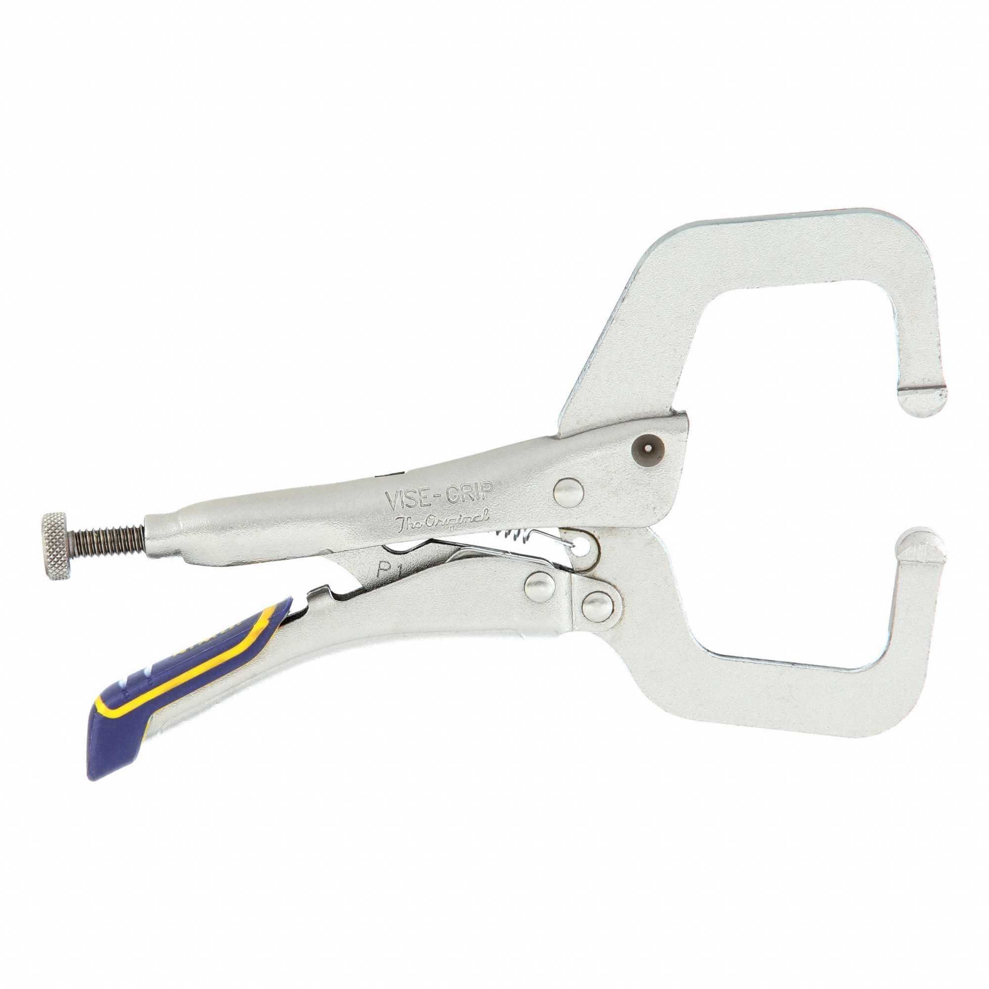 thumbnail image 2 of Irwin 9-Inch C-Clamp Locking Pliers - 4-3/4 Jaw Depth, 4-1/2 Jaw Opening 2 of 5