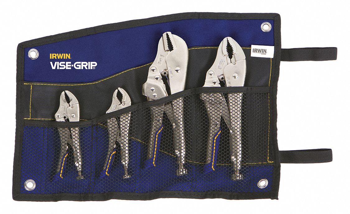 TR PINCES VERR, 4PC, MACH 3/8 PO LO