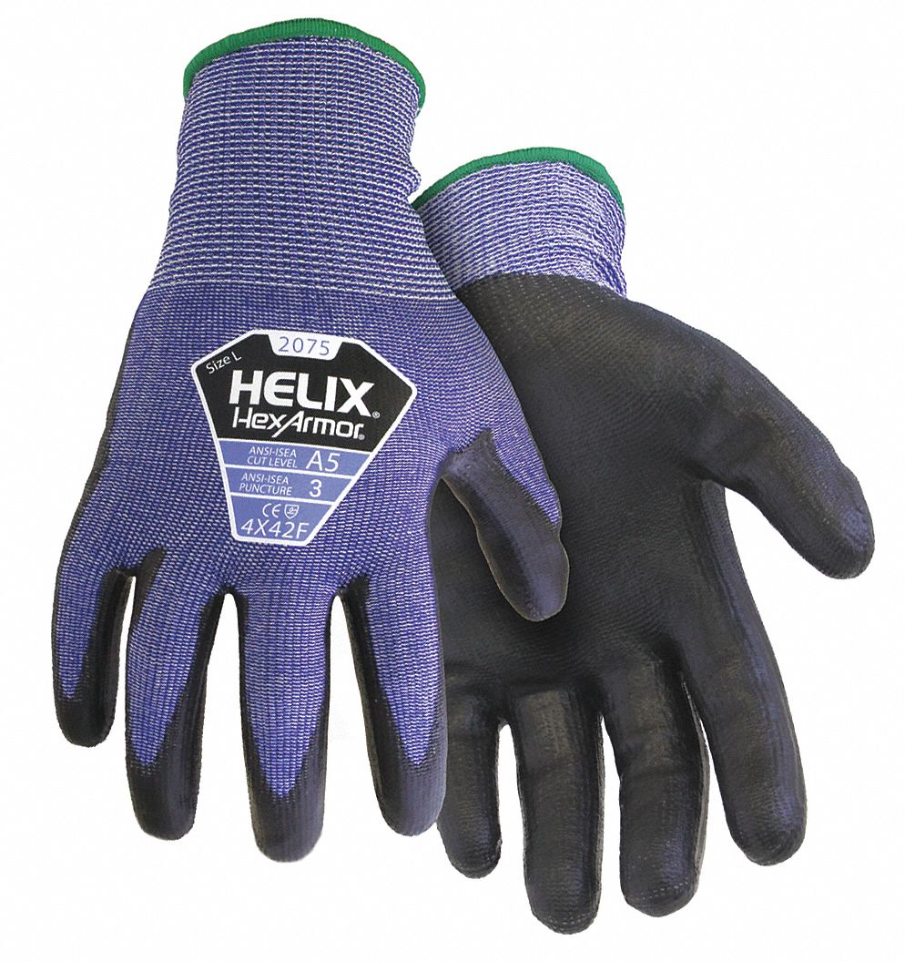 HEXARMOR Cut Resistant Gloves, Full Finger, XL, PR 54ZG452075XL (10