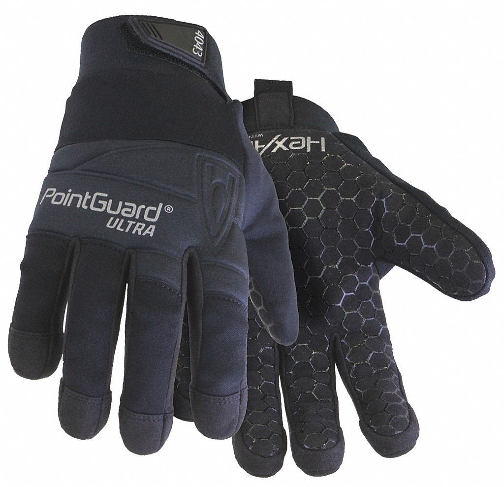 HEXARMOR Guantes Tejidos Resistentes a Cortes PointGuard® Ultra Negro
