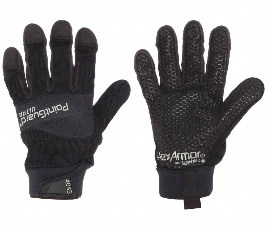 HEXARMOR Guantes para Mecánico PointGuard® Ultra SuperFabric(R) Negro