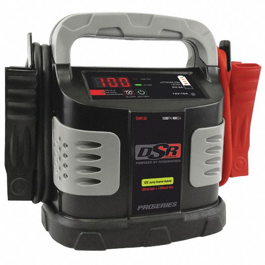 Jump starter 12 V with power bank, 800 A 