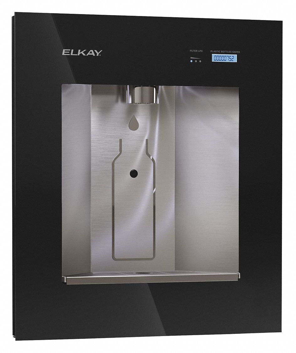 Bottle Filling Station Black Midnight Black