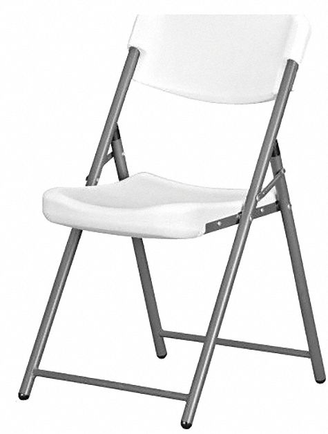 Ability One Platinum Steel Folding Chair With Platinum Seat Color 4pk 54zh71 7105 01 576 6180 Grainger