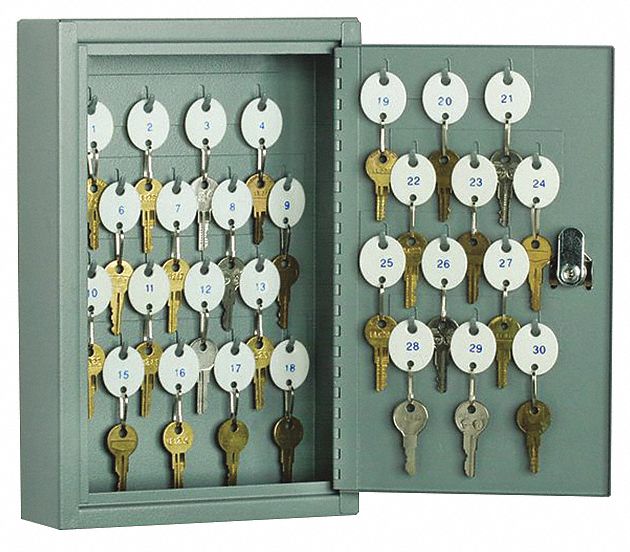 ABILITY ONE Key Wall Mount, 171/4" H 54ZH827125011515435 Grainger