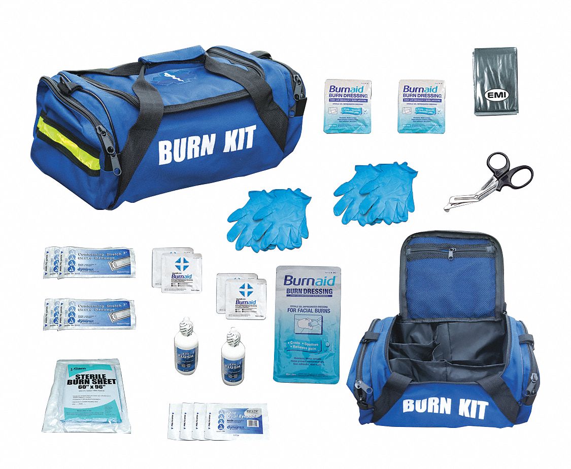 EMI, EMS/Trauma/Response, 17 Components, Emergency Burn Kit Basic