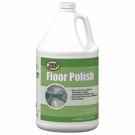 ZEP, Jug, 1 gal Container Size, Floor Polish 54ZK17191723 Grainger
