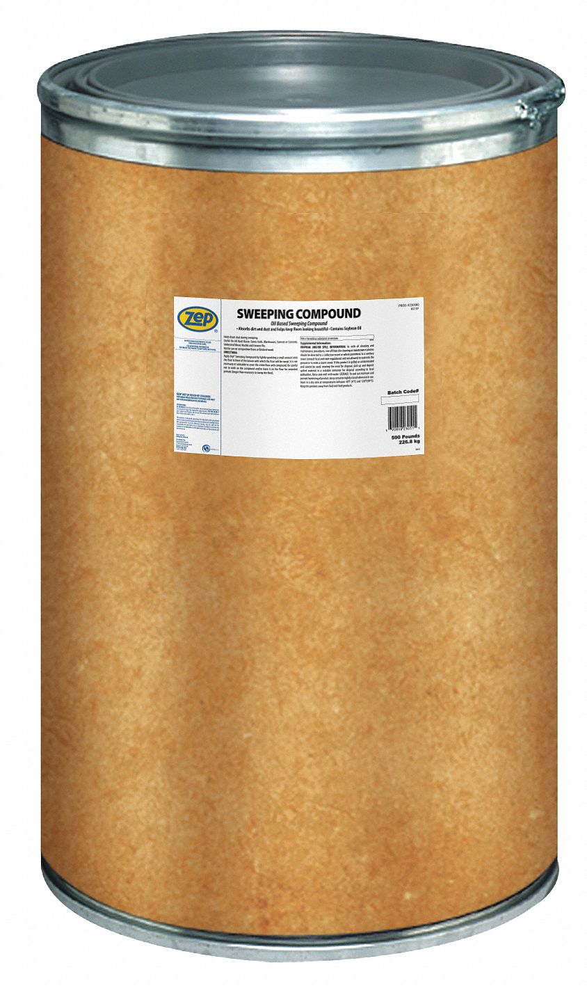 ZEP, Contains Grit, Oil, Sweeping Compound 54ZK24230580 Grainger