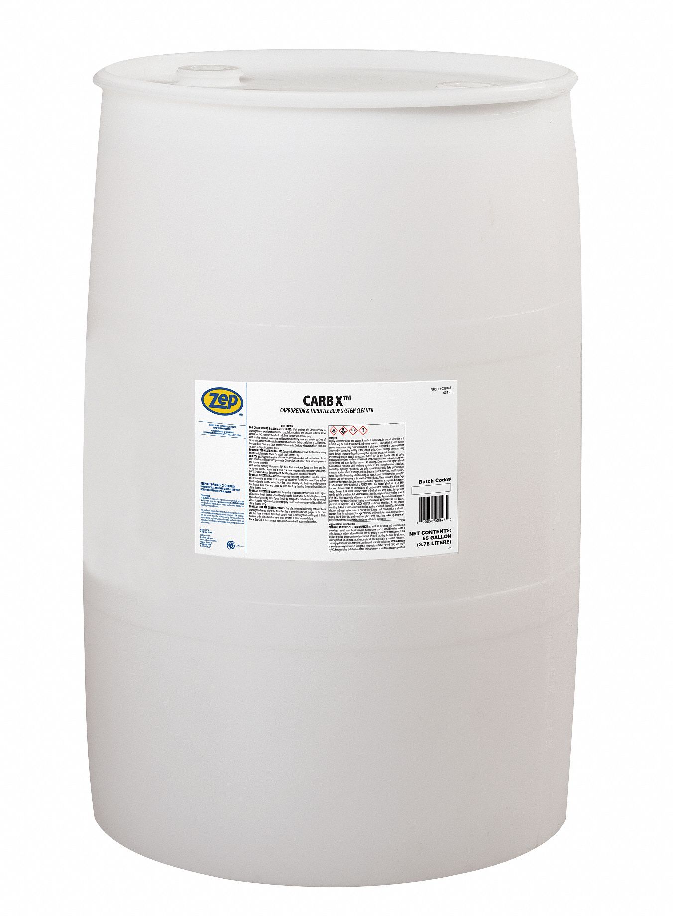 ZEP Vehicle Wash, Drum, Clear, 55 gal., Liquid 54ZK7138485 Grainger