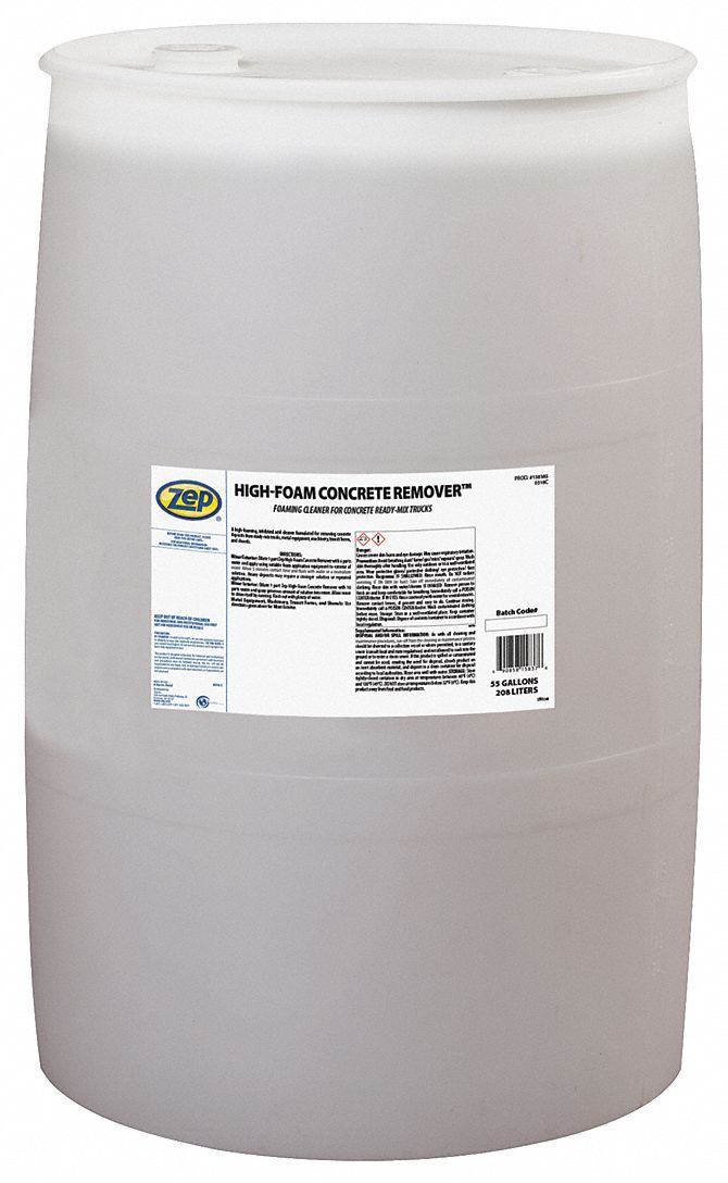 ZEP, Liquid, 55 gal Container Size, Vehicle Wash 54ZL05158385 Grainger