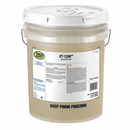 ZEP, Concentrated Low pH Presoak (XT-1299), 5 gal, Vehicle Wash