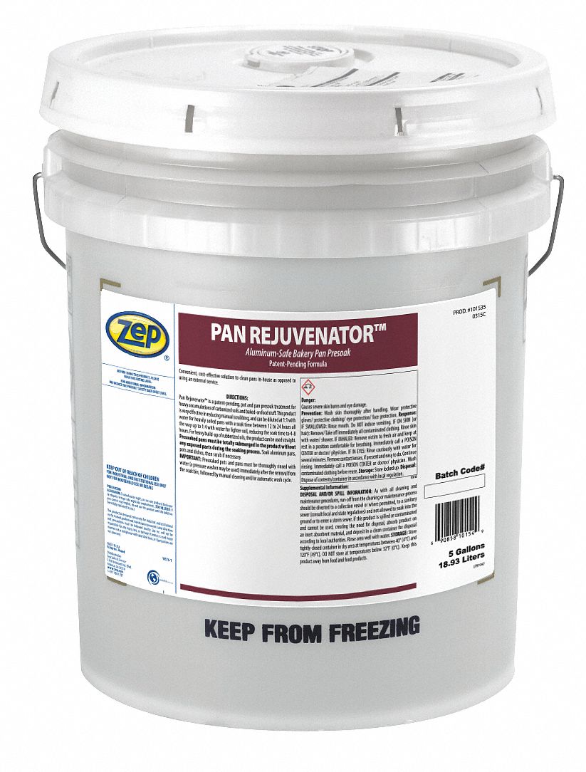 Dishwashing Presoak, Bucket, 5 gal, Liquid