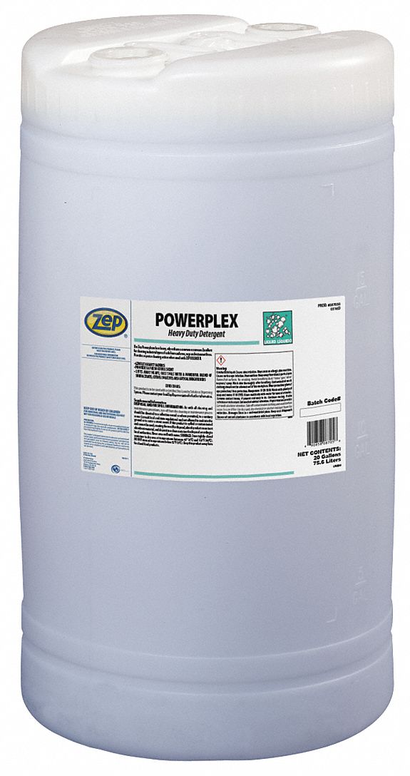 ZEP Laundry Detergent, Drum, 20 gal 54ZM1487050 Grainger