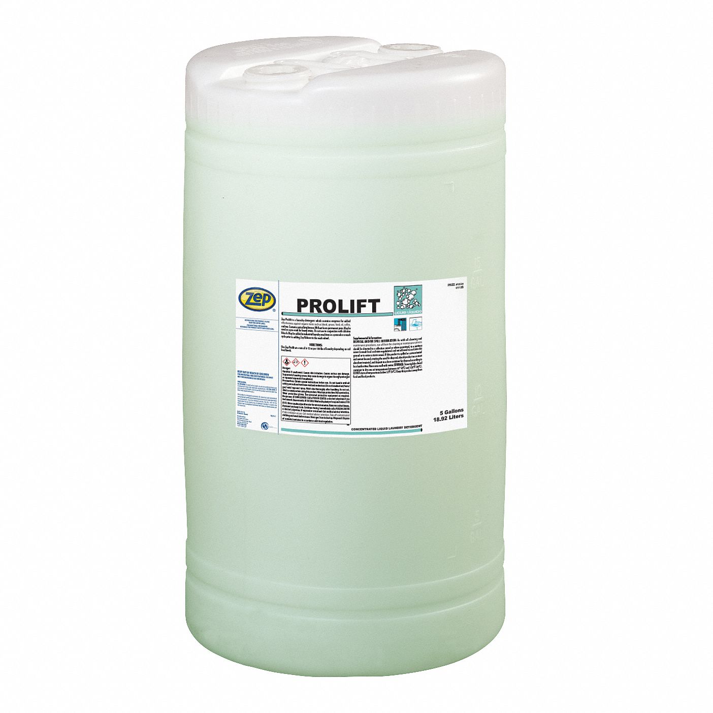 ZEP, High Efficiency (HE), Drum, BioLaundry Enzyme Detergent 54ZM26