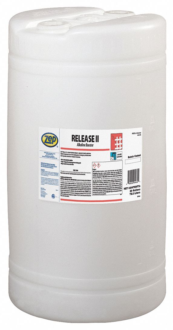 Laundry Detergent Booster, Drum, 20 gal