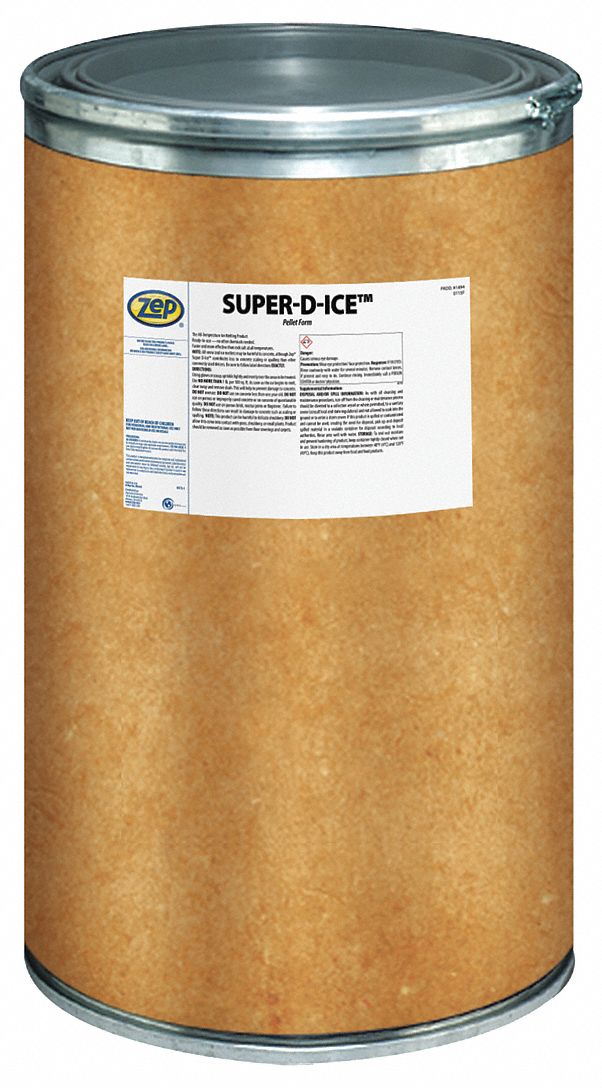 ZEP Granular Ice Melt, 160 lb., Drum 54ZM38149446 Grainger