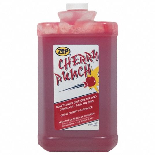 Cherry, Liquid, Hand Cleaner, 1 gal, Cartridge, Industrial Hand Cleaner, PK  4 - Grainger