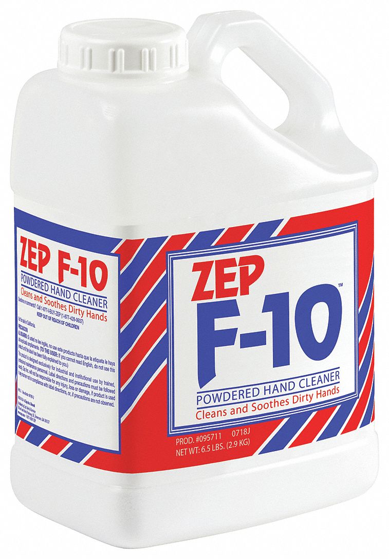 ZEP Unscented, Powder, Hand Soap, 6.65 lb, Drum, PK 6 54ZM7595711