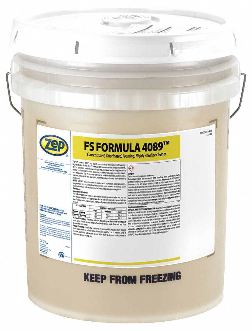 Heavy Duty Cleaner, 5 gal, Bucket