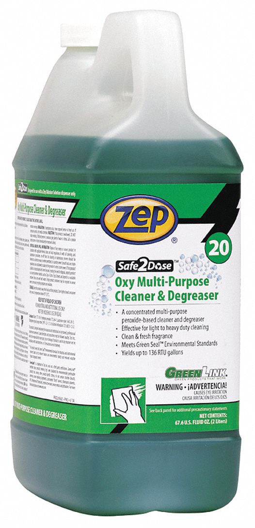ZEP HeavyDuty All Purpose Cleaner, 2 L, PK 4 54ZN86N68101 Grainger