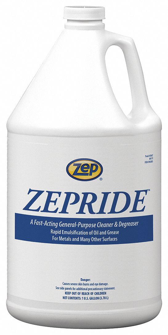 ZEP, Water Based, Bottle, Cleaner/Degreaser 54ZN9556724 Grainger