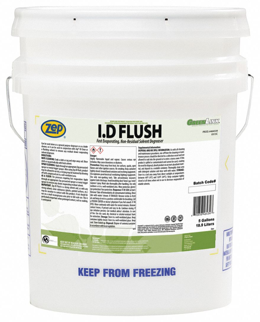 FAST EVAPORATING,SOLVENT DEGREASER,5 GAL