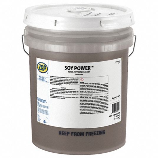 ZEP, Soy-Based Solvent, Bucket, Degreaser - 54ZP22|M98235 - Grainger