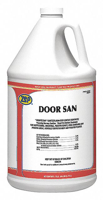 DisinfectantSanitizer, Unscented, 1gal,