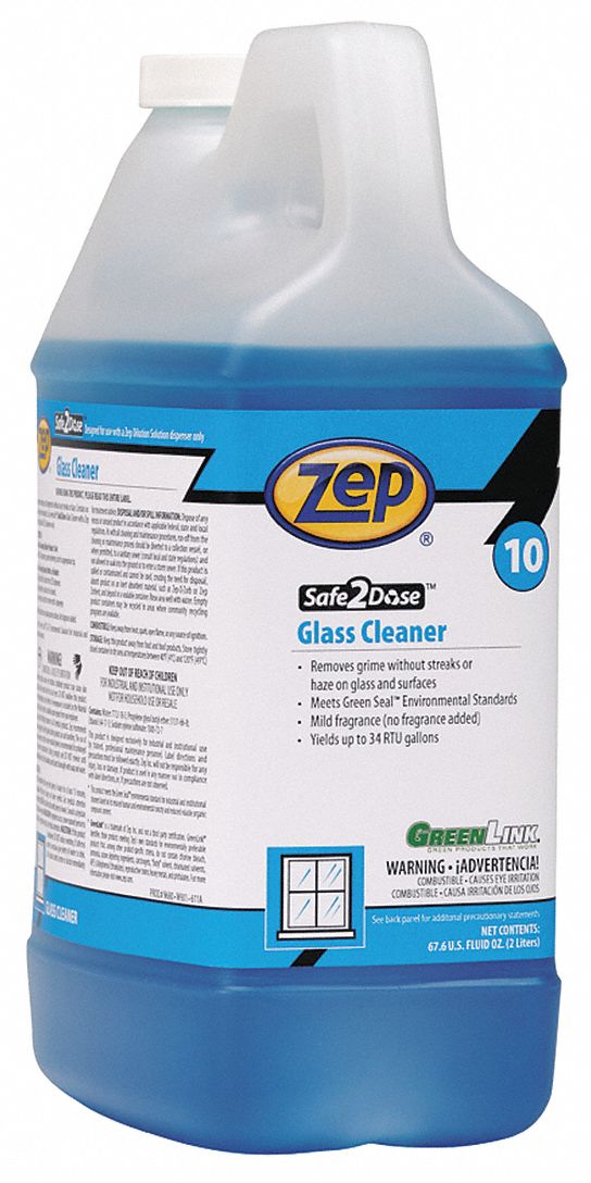 ZEP MultiSurface Cleaner, 2 L Cleaner Container Size, Hard Nonporous
