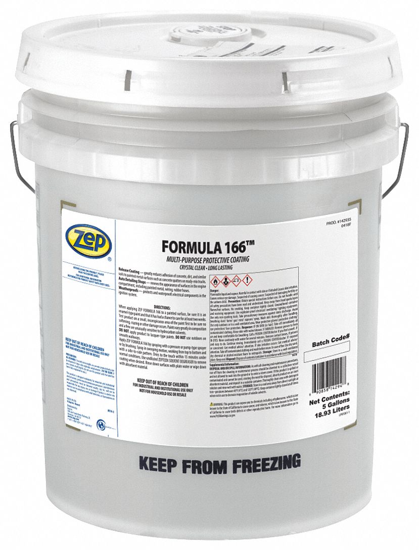 Corrosion Protective Coating: Wet Lubricant Film, Long, Long, 5 gal Container Size