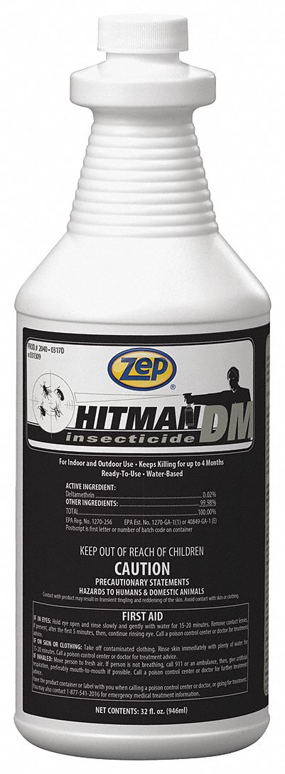 ZEP, For Use On Crawling Insects, 32 oz Container Size, Insect Killer ...