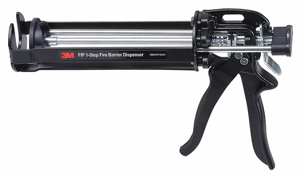 3M Manual Dispenser Gun, 4 in Width 54ZT4900076308146122 Grainger