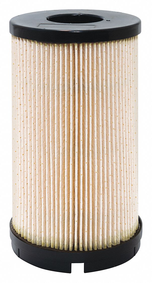 Fuel Filter Element: Cartridge, 4 1/8 in Outside Dia, 13/16 in Inside Dia, Diesel