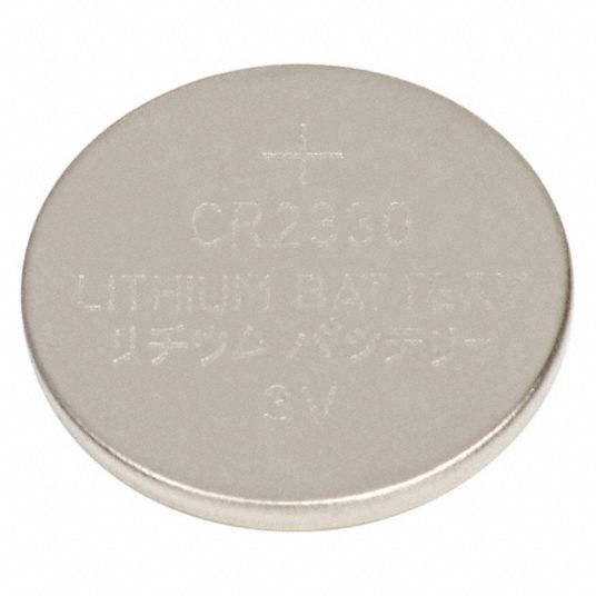 2330 Battery Size, Lithium, Coin Cell Battery - 54ZU75|CR2330 - Grainger