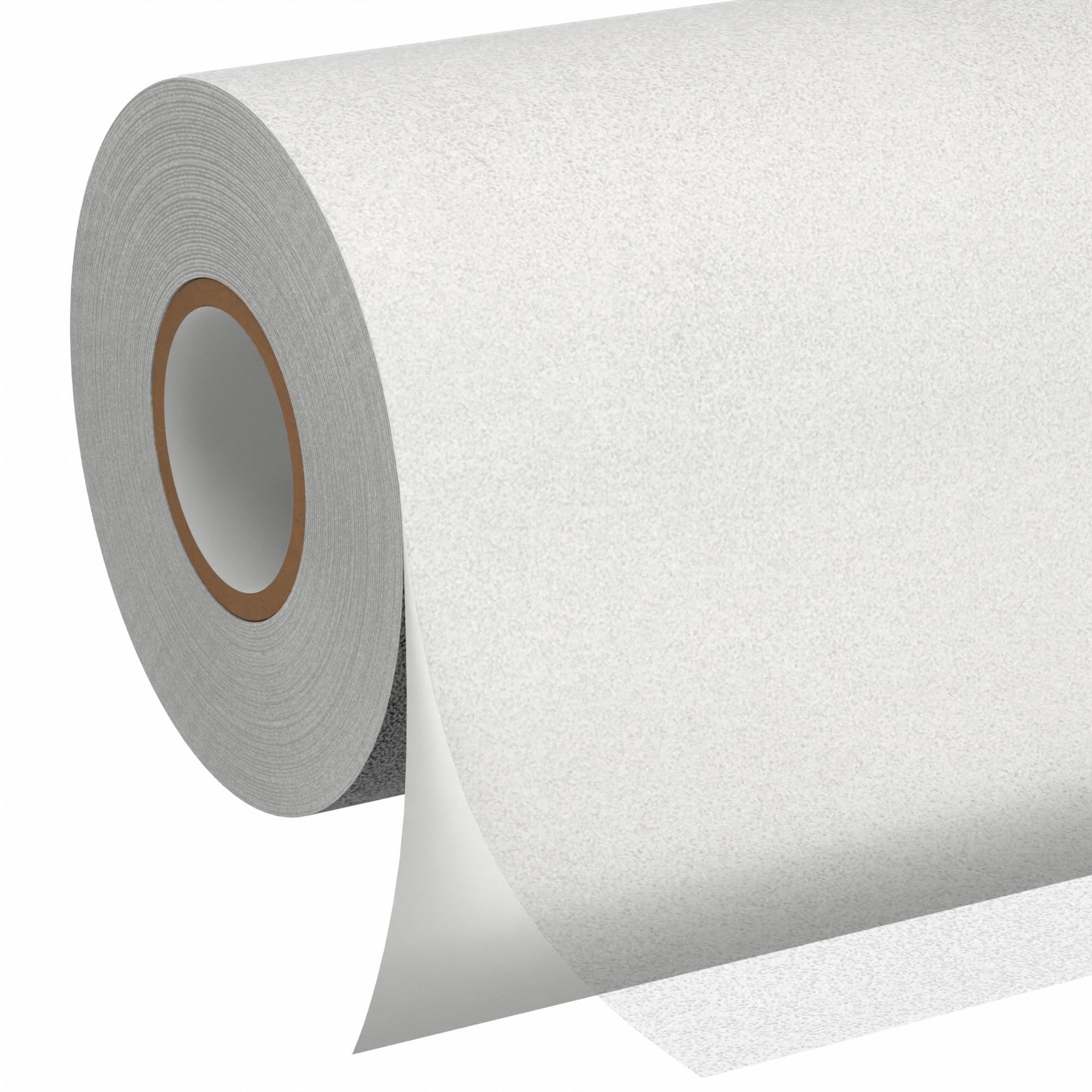 Anti-Slip Tape: Non-Abrasive, Solid, Clear, 12 in x 60 ft, 23 mil Tape Thick, Acrylic, AbilityOne®
