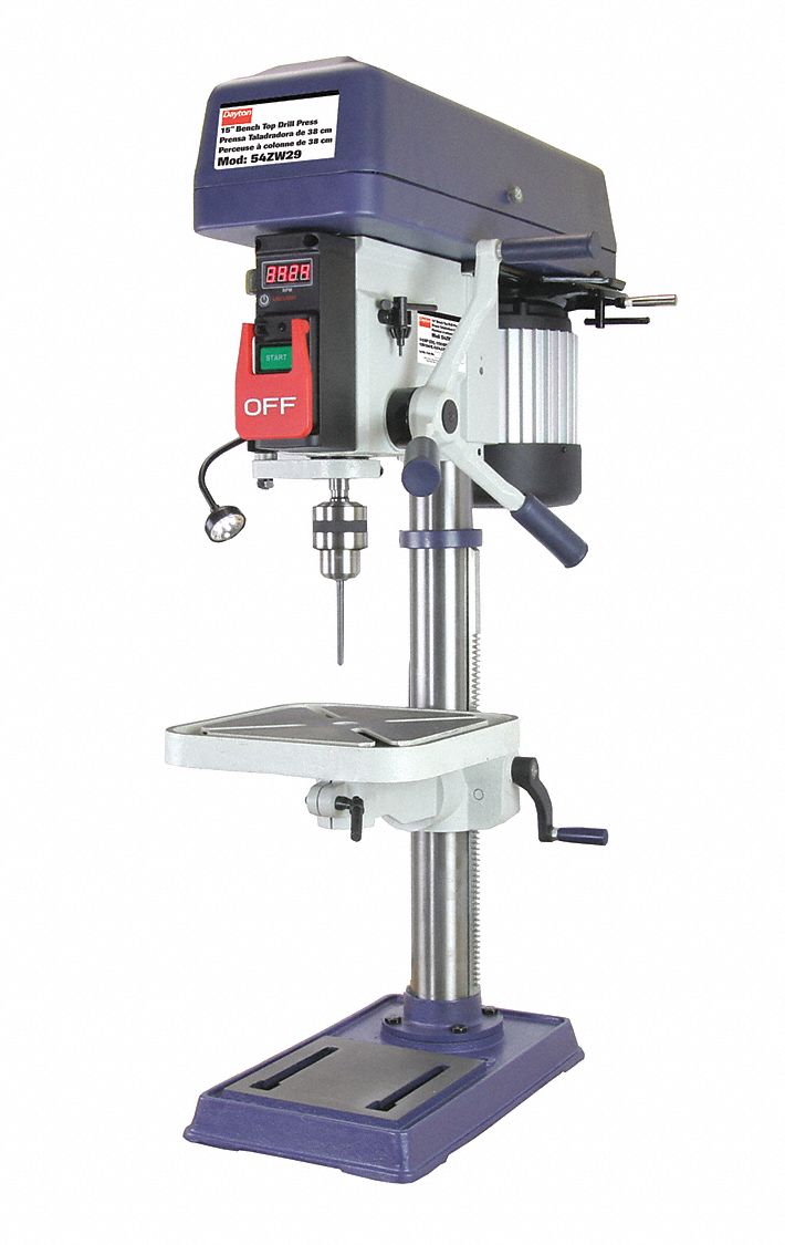 Taladro de banco y columna 1, 1 HP 120 V - Urrea México