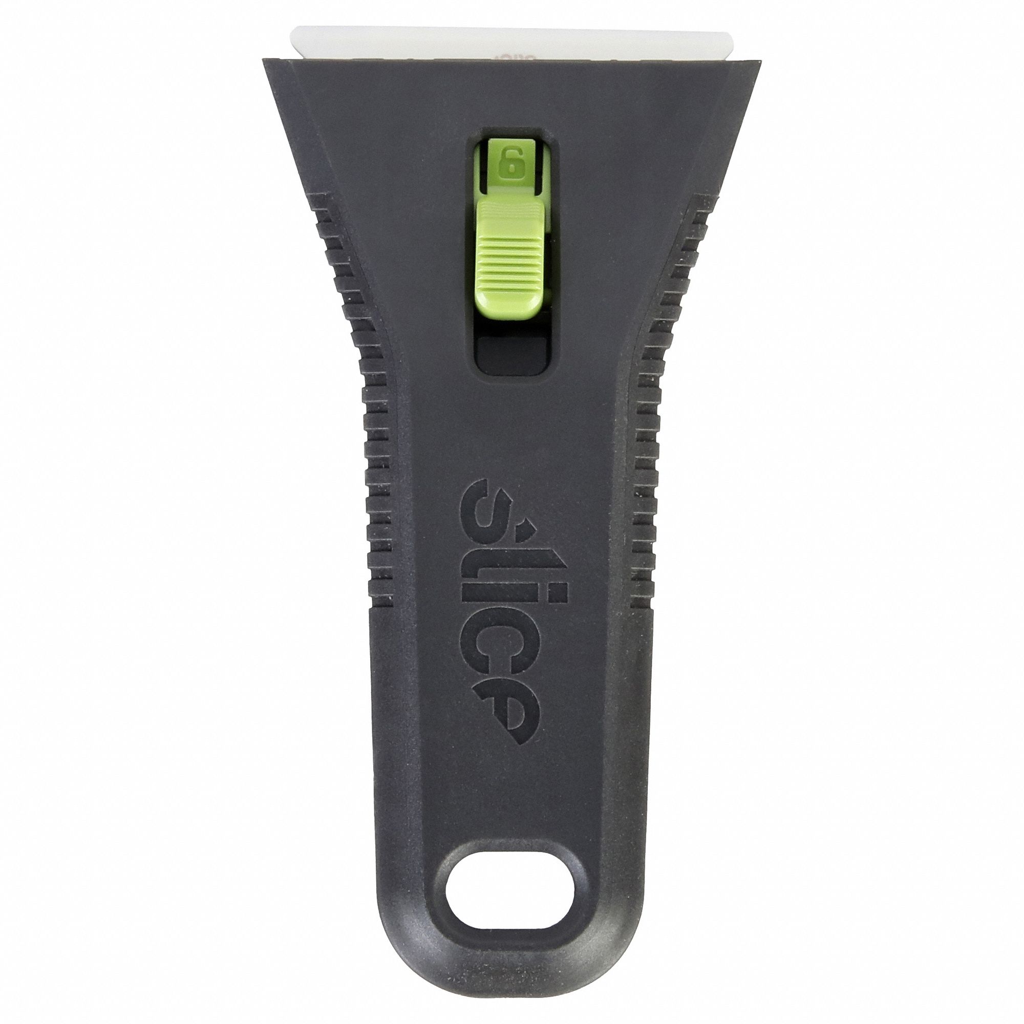 Scraper: Bld. Mat. Zirconium Oxide, Hdl. Mat. Carbon Steel/GFN/POM/TPEE, Stiff