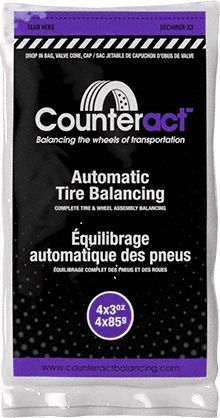 Balancing Beads: Wheel Balancing Beads, Trucks, Glass, Purple, 3 oz Wt