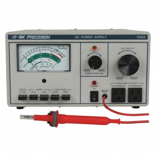 B&K PRECISION, Isolated 0 to 150V AC, 3 A Continuous Output Amps, AC