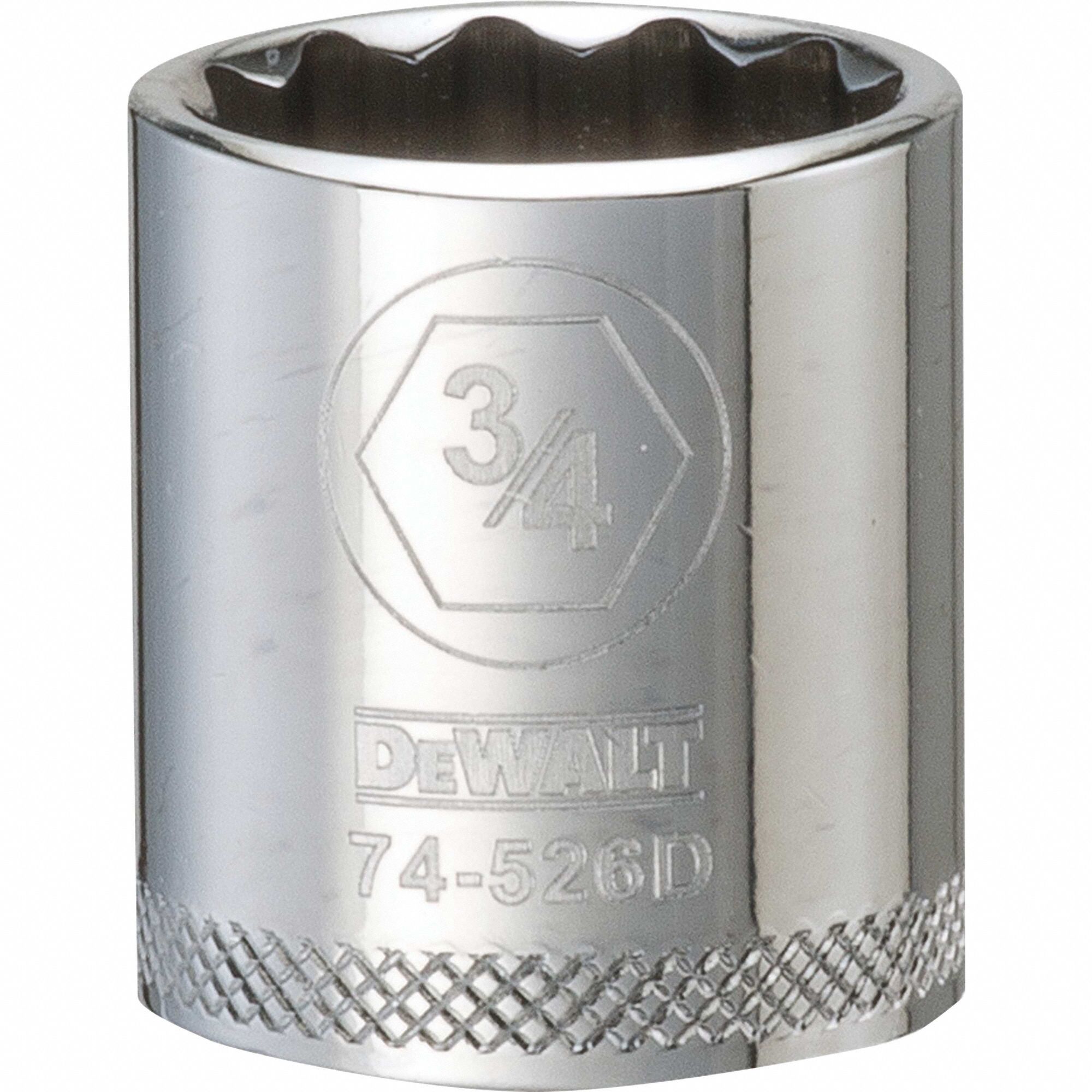 Socket 12 pt 3/8in 3/4in SAE
