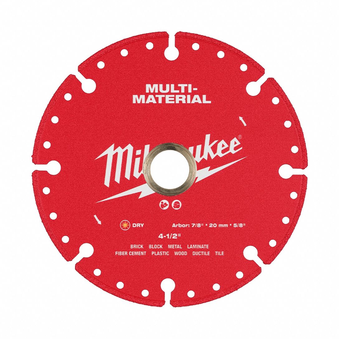DIAMOND SAW BLADE,SEGMENTED,4 1/2 IN