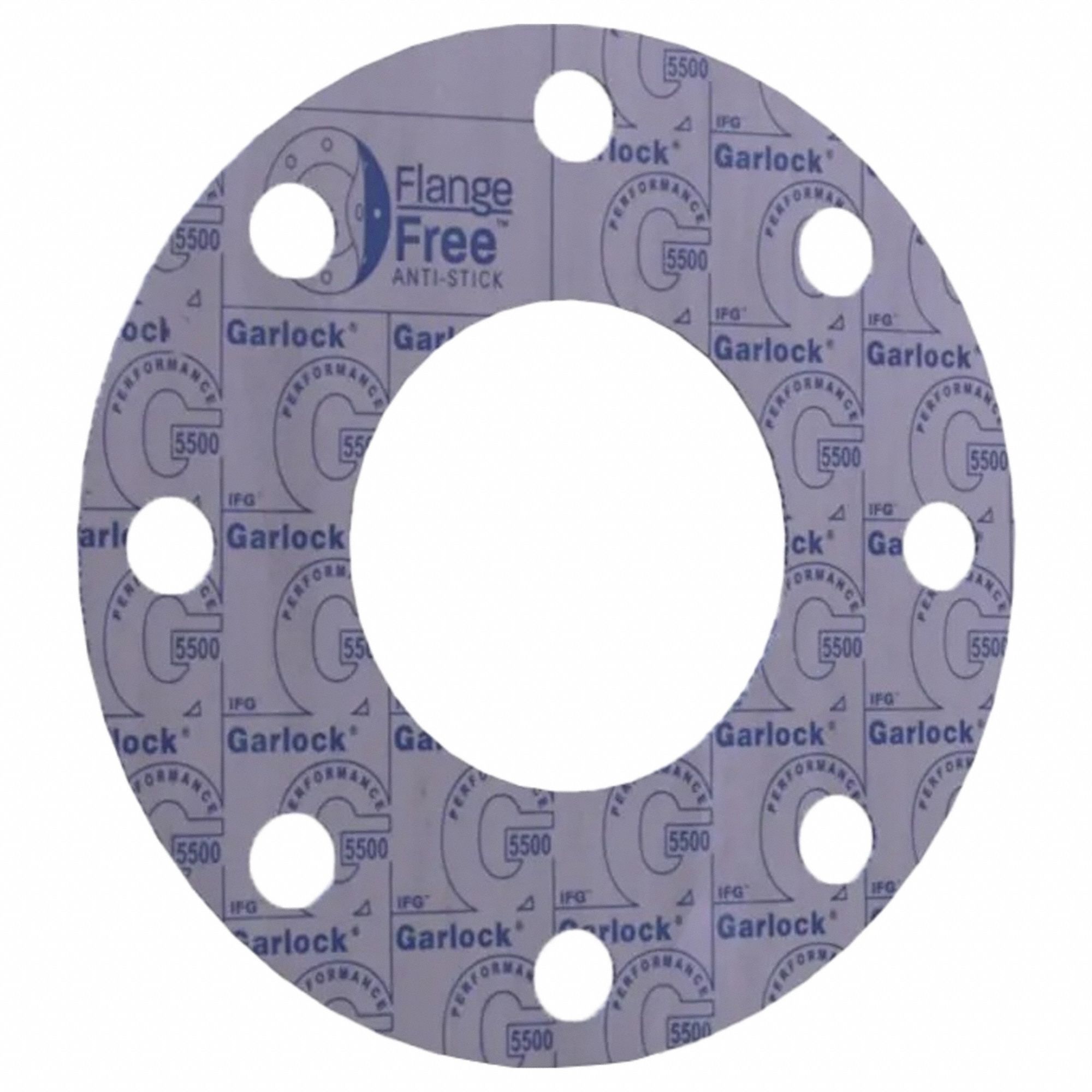 Garlock Class 150 Inorganic Fiber Full Face Flange Gasket 810m765500ff 0150 125 0400 0453