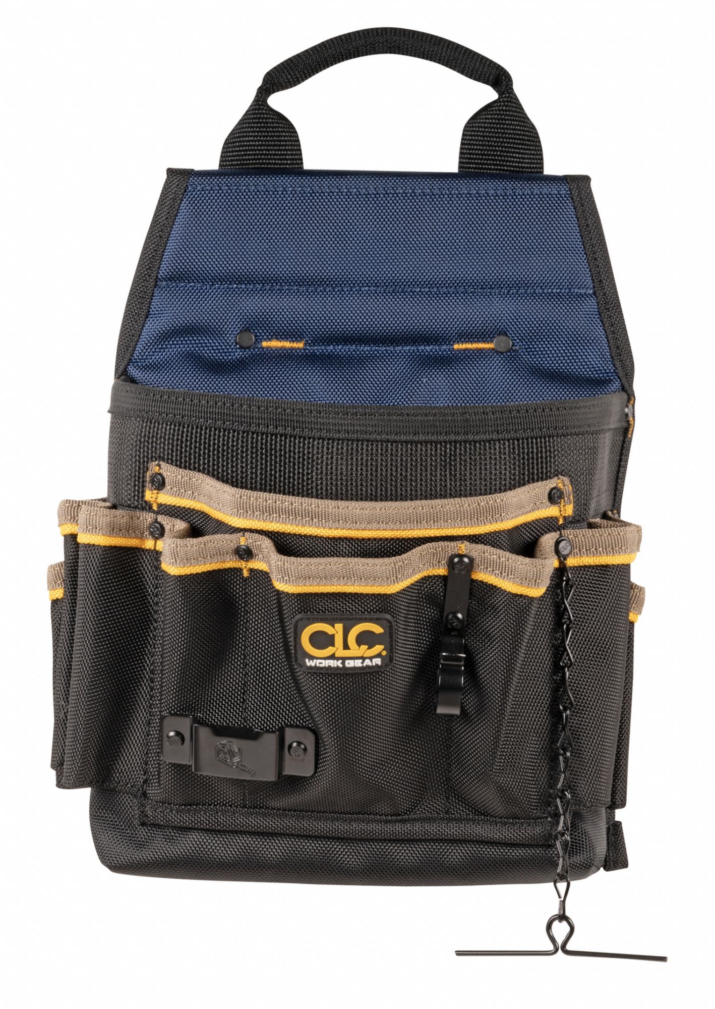 Black Tool Pouch Ballistic Polyester