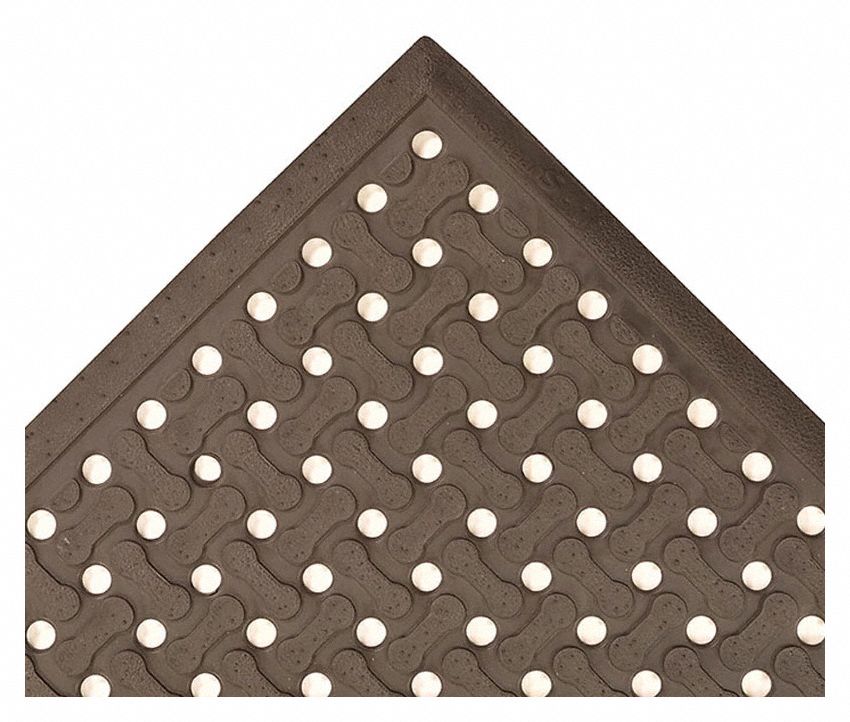 STATIC DISSIPATIVE FLOOR MAT,6 FT L
