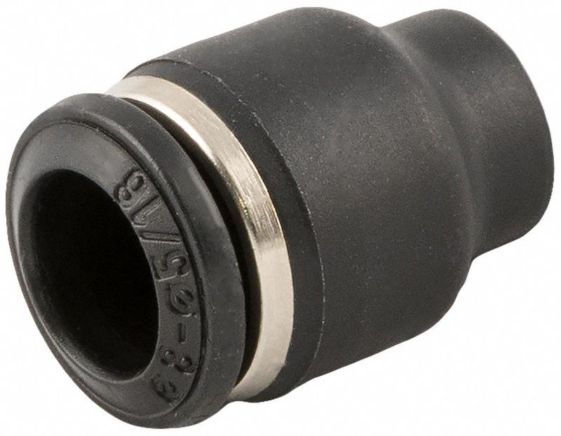 AIGNEP, 6 mm OD Size, Tube, Push-Fit Fitting Plug - 882XR6