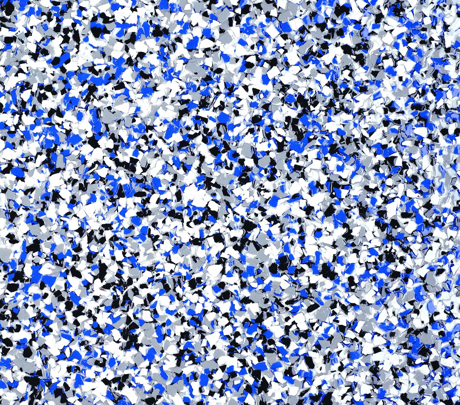 Floor Chips: Black/Blue/White/Gray,