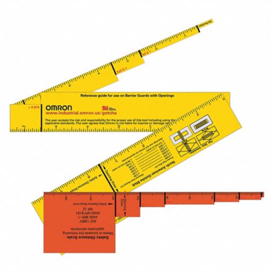 Omron Safe Distance Scale Industrial Automation 88050-0090