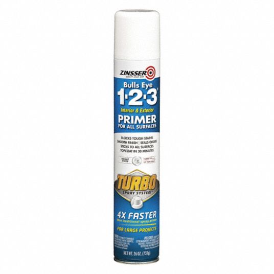 ZINSSER, Exterior/Interior, Gen Purpose Spray Primer, Spray Primer ...