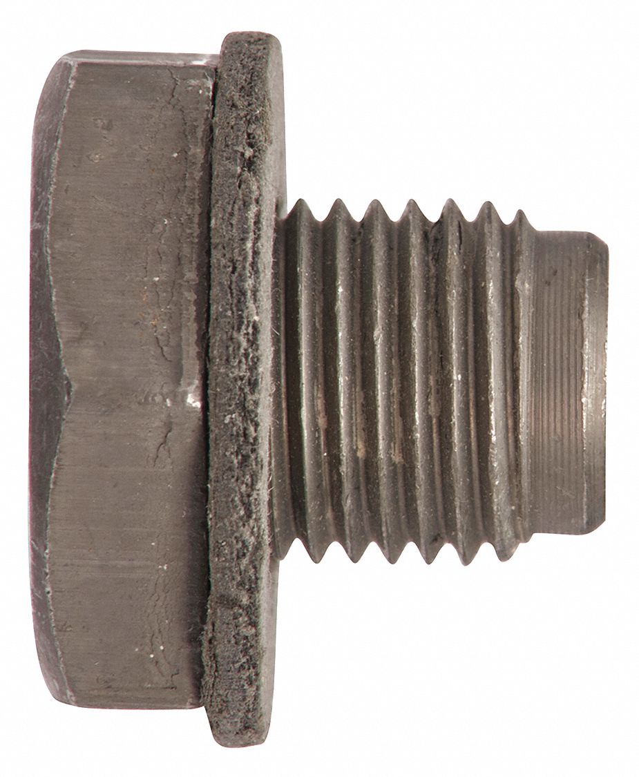 Std, 1/2"20 Thread Size, Oil Drain Plug 55AA42DP205 Grainger
