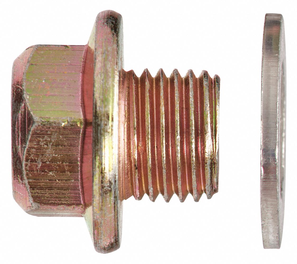 Std, M141.50 Thread Size, Oil Drain Plug 55AA50DP335 Grainger